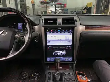 

15" tesla style vertical screen android 8.1 8 core Car GPS radio Navigation for Lexus GX GX400 GX460 2010-2017 with car play