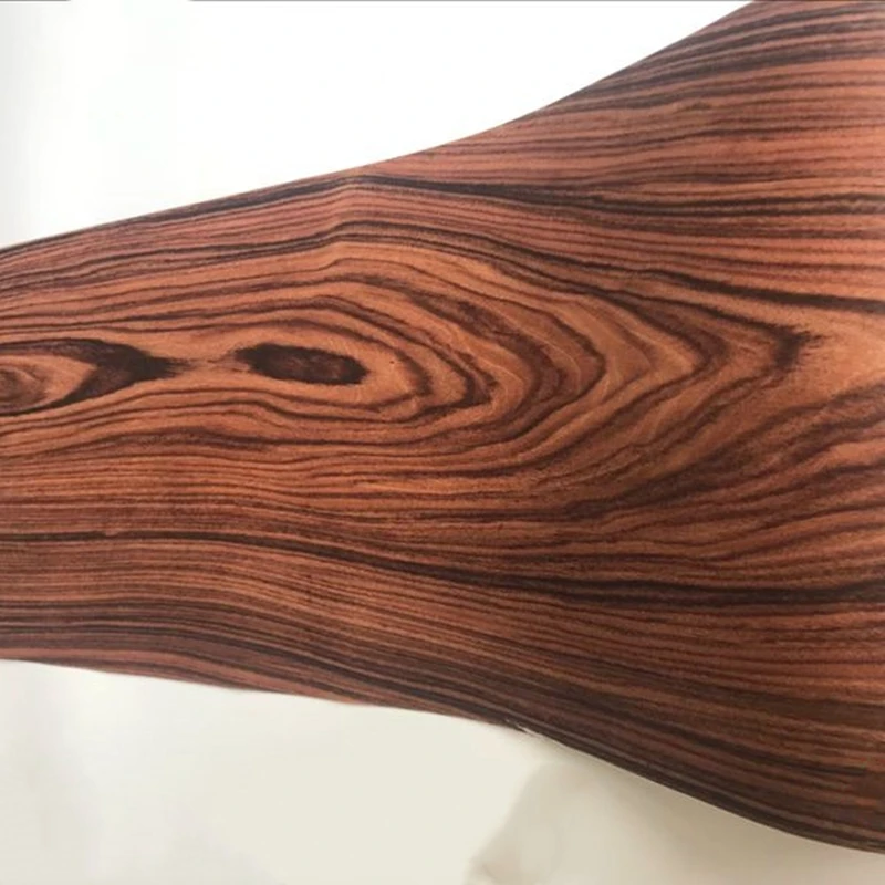 Natural Genuine Brazilian Rosewood Veneer Furniture Wood Veneer 0.2mm 0.5mm Thick C/C