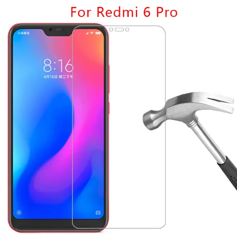 Закаленное стекло 9H для xio mi redmi 6 Pro 6a Ksio Red Mi Redme 6A Защитная пленка смартфонов Redmi