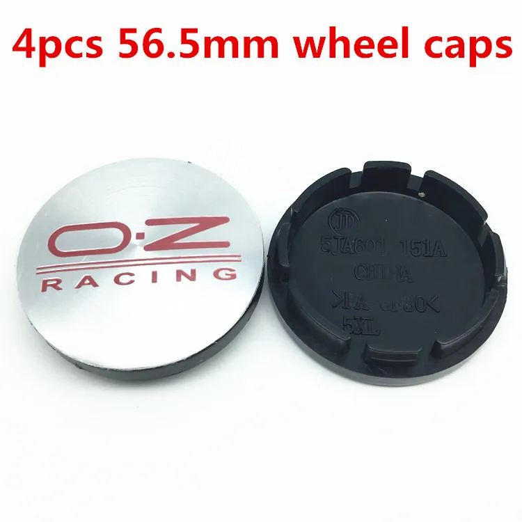 4x 56mm Silver Red 4 шт. 56 60 65 68 мм O.Z OZ Racing Центральная втулка колеса автомобиля Кепки логотип центра колеса Кепки s значок обод центр Кепки s Крышка Ступицы эмблема - Цвет: 4x 56mm Silver Red