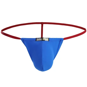 

New Sexy Men Thong Low-rise Breathable Underwear G String T-back Briefs Male Bikini Tanga Hombre Panties Cuecas Jockstrap Thongs