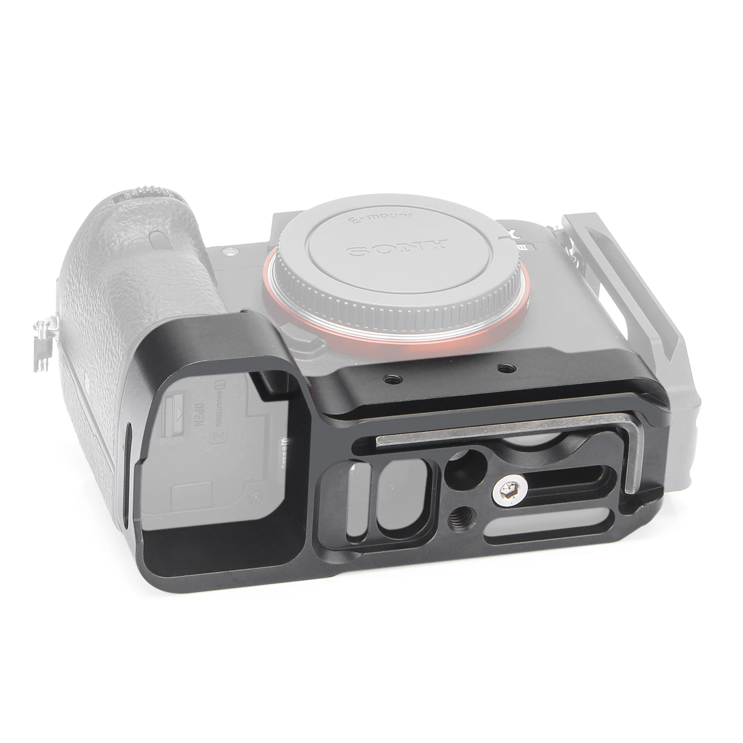 L кронштейн держатель для sony A73 A7III A7M3 A7RIII A9 Quick Release Baseplate