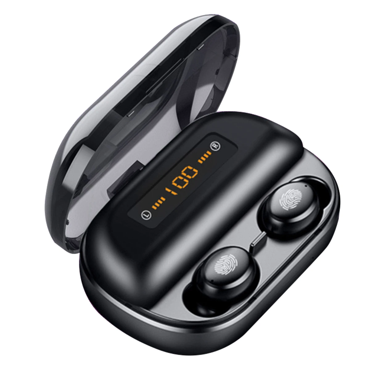 SOONHUA TWS Wireless BT Earphone Touch Control In-Ear Headset IPX7 Waterproof Earphones With LED Display 4000mAh Charging Box |