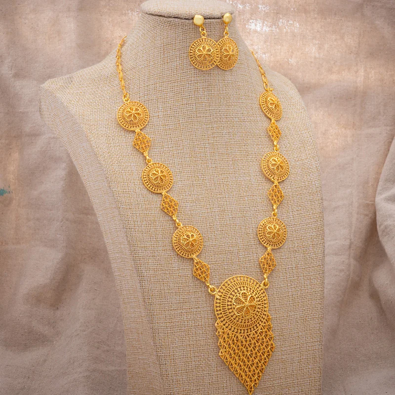 24k Habasha Bridal Jewelry Ethiopian 
