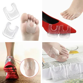 

1 Pair/set Silicone Foot Stickers U-shaped Gel Callus Corn Blisters Pads Feet Pain Relief Cushion Self Adhesive Foot Protector