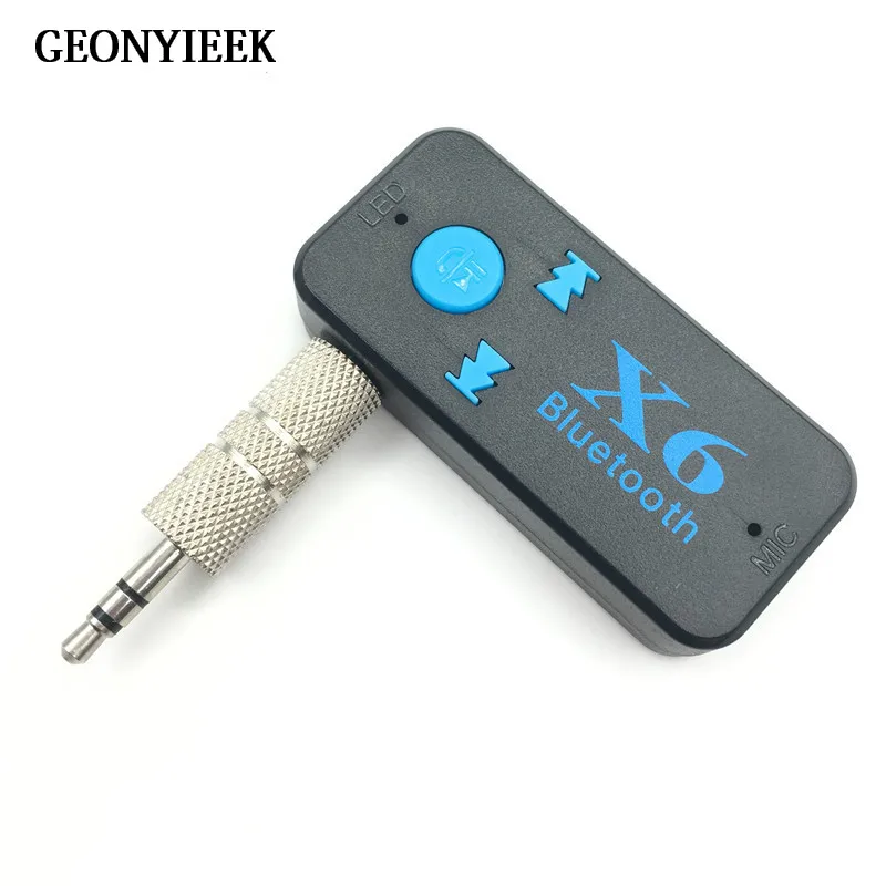 Гарнитура Bluetooth приемник USB Aux аудио адаптер 3 5 мм разъем 4 1 Поддержка TF карты A2DP