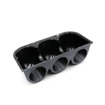 

1 pc Gauge Stand Durable 2 inch Three holes Dashboard Dash board Carbon fiber