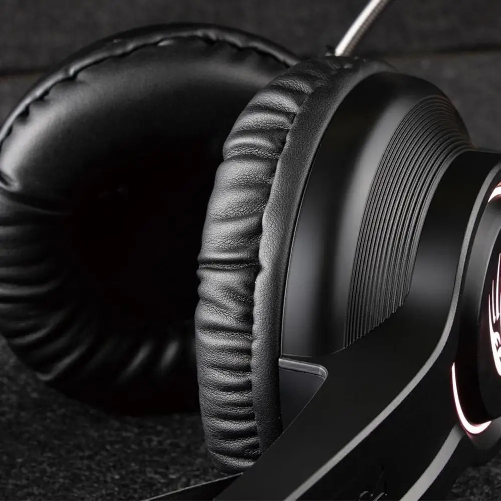 Profession Gaming Headset Deep Bass Game Headphones with Microphone for Computer Gamer 7 1 USB Channel Surround Sound