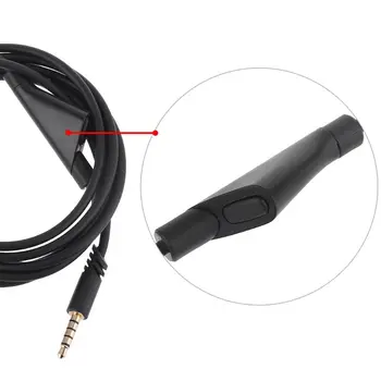 

Audio Earphone Cable with Volume Control for Astro A10 A40 G233 Gaming Headset