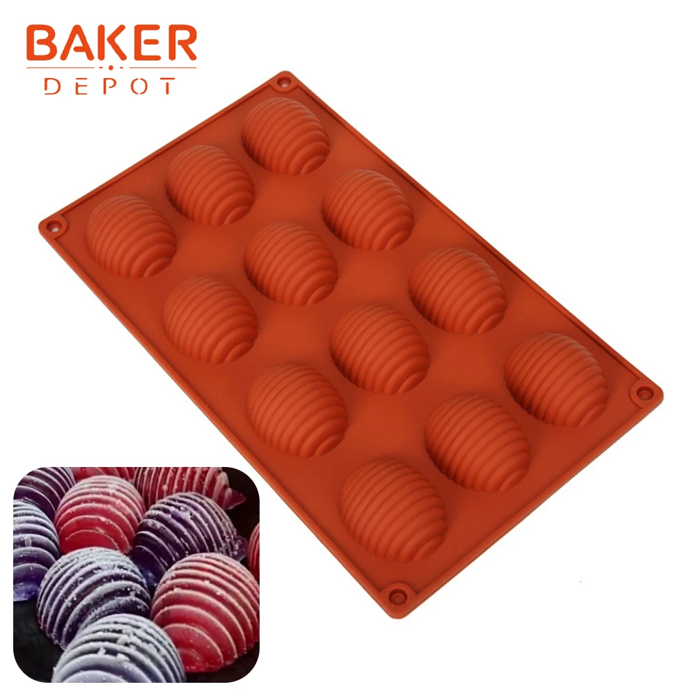 BAKER DEPOT пасхальное яйцо шоколадная форма силиконовая форма для торта кондитерские изделия кролик конфеты клейкая форма для мыла Смола форма для украшения торта - Цвет: CDY-223