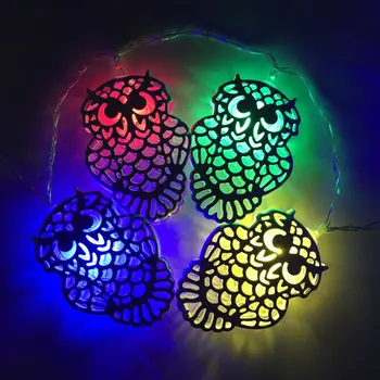 

Lighting Strings Nordic Wrought Iron Battery Operated light Moroccan ball Retro Style Creative Personality Bedroom Bedside lamp