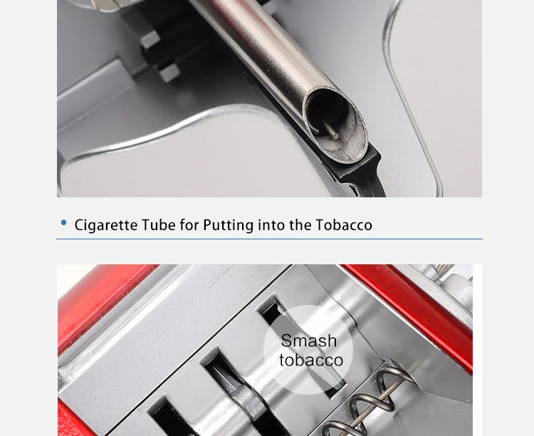 Модели mas vendidos exquisita maquina de cigarrillo automatico Electronic maquina ahumador materiales de llenado co