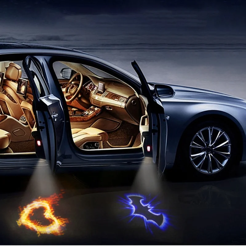 2X Led Автомобильный светящийся Логотип для Mercedes Benz W204 C260 C300 C280 C230 двери теней лазерный проектор свет эмблема аксессуары