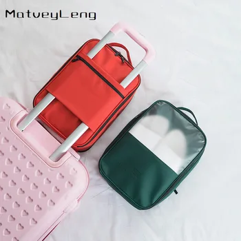 

New travel waterproof shoe bag large capacity shoe bag storage bag home dustproof shoe cover shoe box