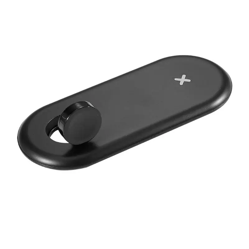 2 в 1, беспроводное зарядное устройство для iPhone XS Max iWatch, портативное многофункциональное зарядное устройство для смартфонов, док-станция для iWatch 1/2/3/4