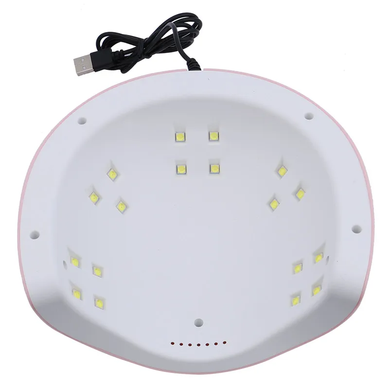 SUN X4 36 Вт Светодиодный светильник для ногтей для маникюра Сушилка для ногтей машина УФ лампа для отверждения УФ-гель для ногтей с датчиком движения ЖК-дисплей