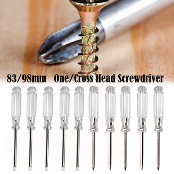

83/98mm slotted phillips screwdriver Multi-function Screw Driver Alloy Steel Manual Screwdriver Bit practical Repair Hand Tool