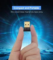 מחשב נייד Bluetooth 5.0 USB Adapter Bluetooth Dongle 5.0 מקלט Bluetooth משדר מיני אודיו מתאם עבור מחשב PC מוסיקה נייד (5)