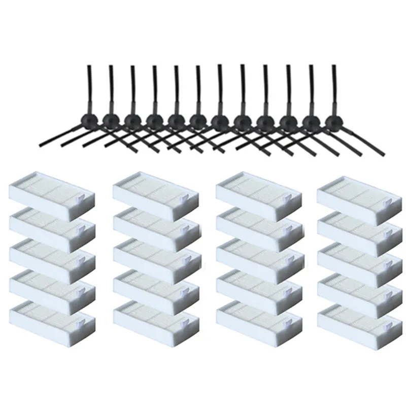 

Side Brush Hepa Filter Mop Cloth Primary Dust Filter For Ilife V50 V55 Ilife V5 V5S V3 V3S V5Pro X5 V5S Pro Vacuum Cleaner Parts