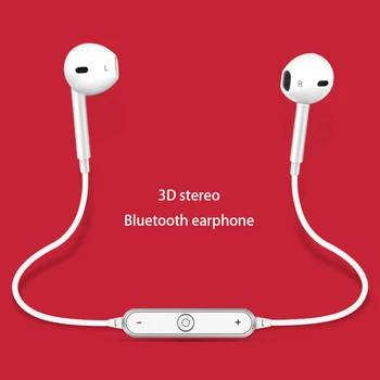

S6 Sports Bluetooth Headset Wireless Binaural In-Ear Running Noise Reduction Music Applicable Android Apple Universal