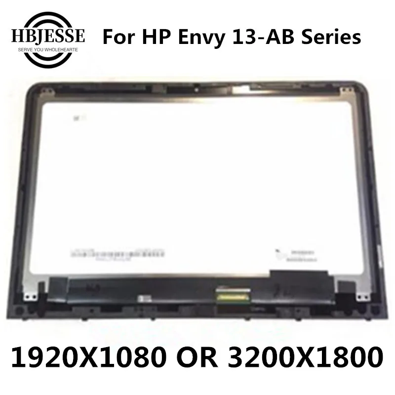 Оригинальный Для HP Envy 13 AB 3 &quotЖК экран в сборе без касания LTN133YL04 N133HCE GP1 QHD или FHD с