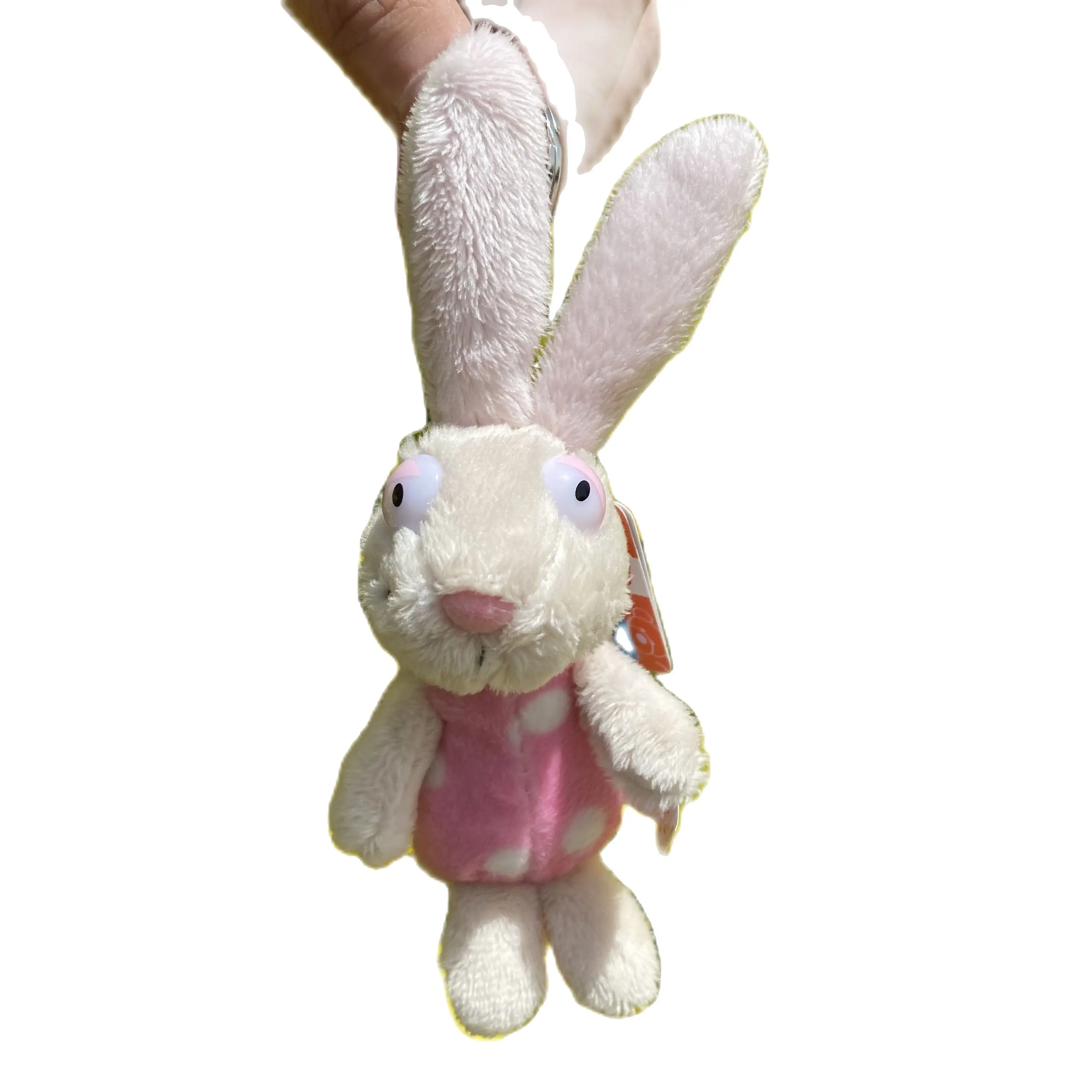 Plush Keychain 10cm Plush toy pendant Dinosaurs sloths giraffes rabbits hippos monkeys lions orangutans Pigs koalas Key chain