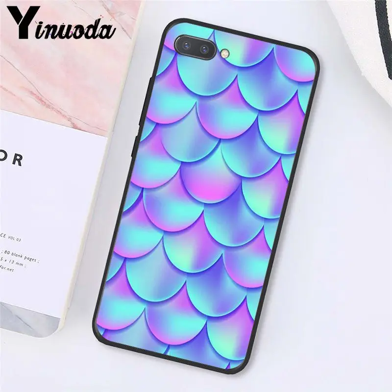 Pink Purple Glitter Mermaid Scales