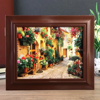 

Housekeeper "Flower Street" walnut 26x31x4.5 cm 4986860