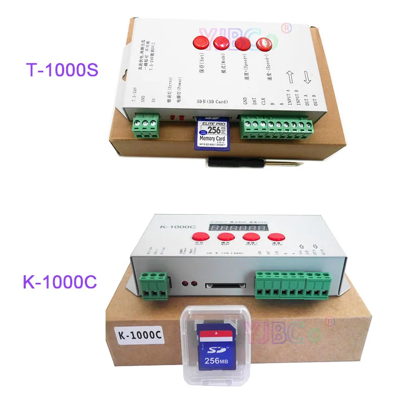 Лампа-контроллер светодиодной лампы K1000C WS2812B WS2811 APA102 T1000S WS2813 2048 пикселей | Лампы и