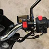 22mm marche/arrêt moto interrupteur bouton poussoir 12V bouton connecteur guidon interrupteur pour ATV vélo électronique Scooter moto ► Photo 2/6