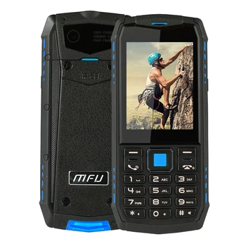 

3G! IP68 Waterproof Shockproof Rugged Bi Button Push Keyboard Unlocked Bar Mobile Phone Large Screen Big Battery SOS family Gift