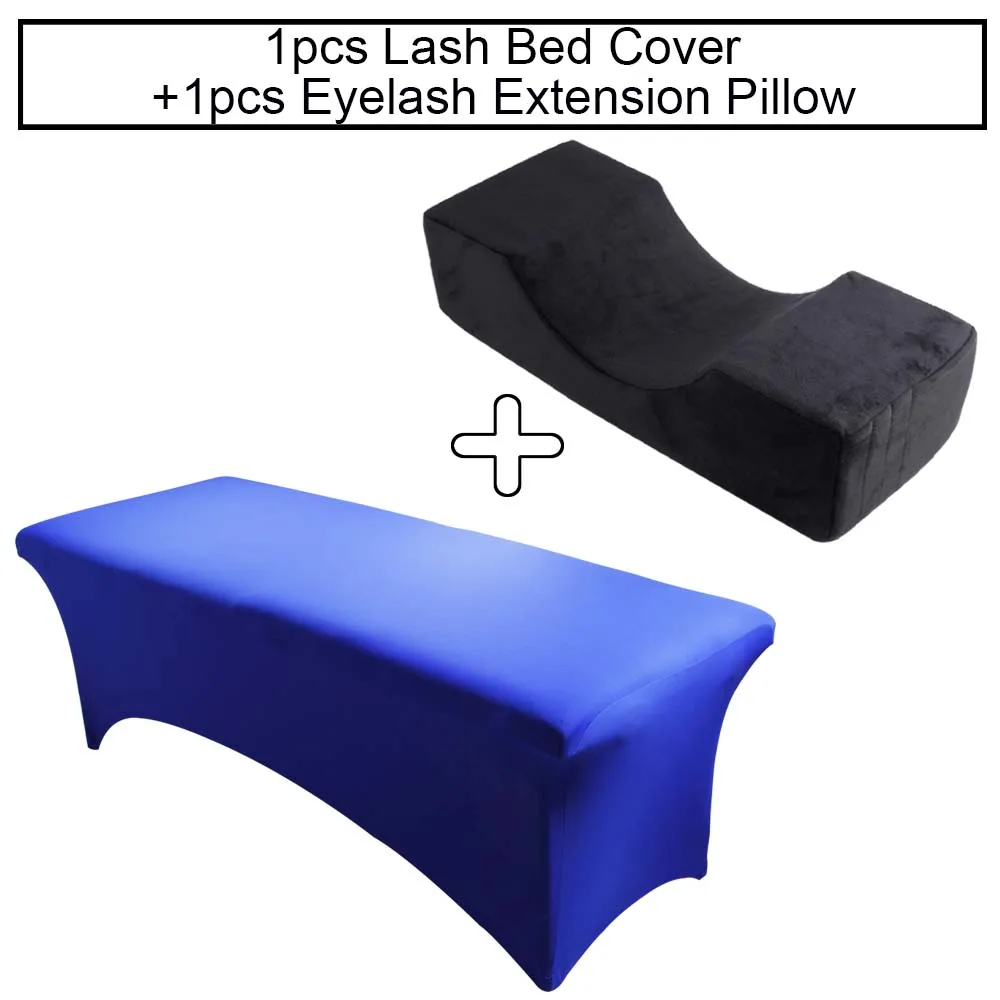 Подушка для ресниц Memory Foam, удлиненная подушка для ресниц, 1 шт., эластичный чехол для ресницы для наращивания косметические инструменты, салон - Цвет: Black set 1