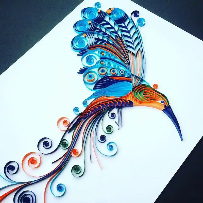 CHDHALTD Handmade Quilling Tool,DIY Quilling Knitting Board,Grid Guide for Paper Folding Crafting Paper