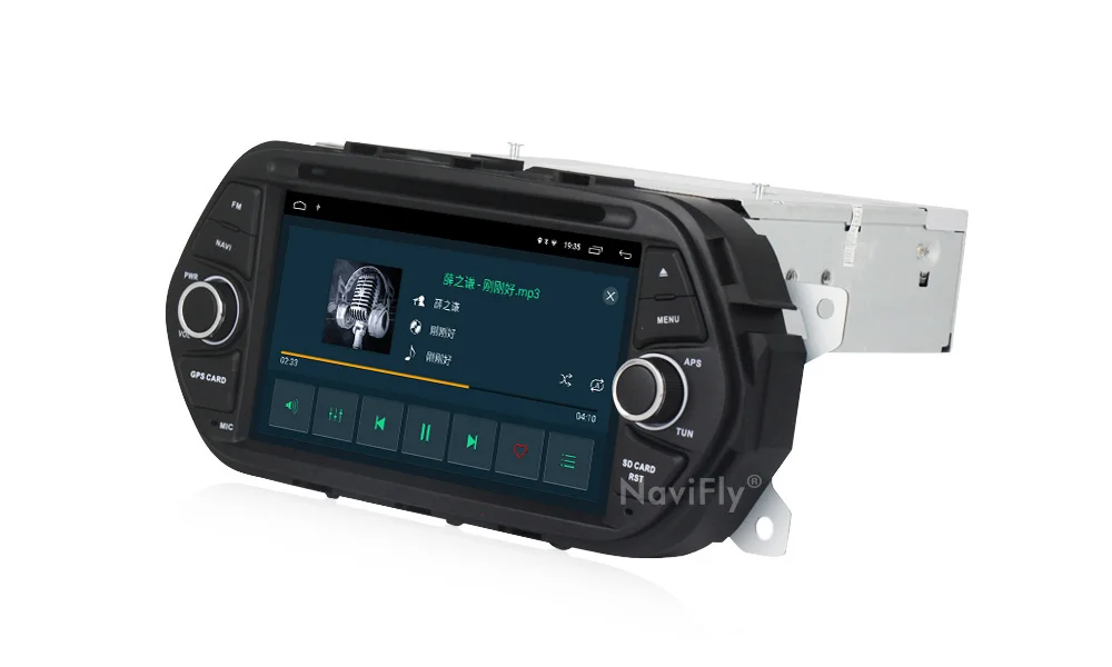 Excellent NaviFly Android 9.1 car multimedia player for Fiat Tipo Egea 2015 2016 2017 DVD GPS Navigation Wifi Quad Core 2G RAM 32G ROM Map 21