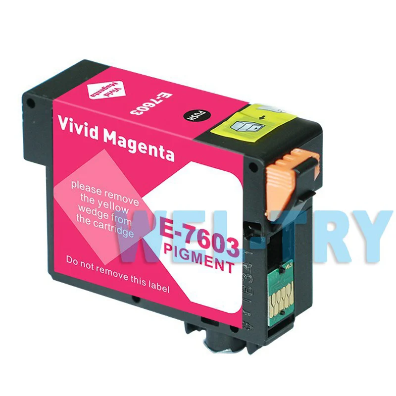 T7601 T7602 T7603 T7604 T7605 T7606 T7607 T7608 T7609 чернильный картридж для принтера EPSON SC-P600, полные пигментные чернила с чипами
