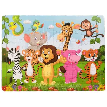 

Kids Kids Puzzles Age 3-8 | 60 Piece Puzzles Preschool Educational Learning Toys for Toddlers | Wooden Jigsaw Puzzles Toy Set of