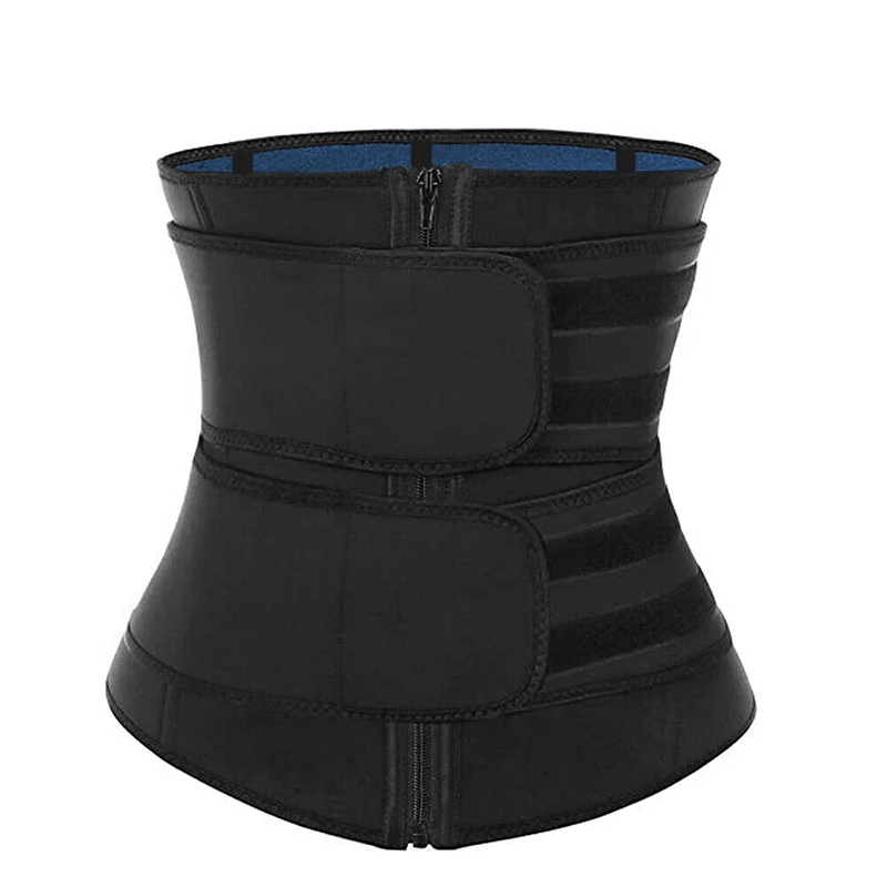 Cheap Men Waist Trainer Corset Weight Loss Fitness Girdle Slimming Belt  Tummy Shaper Fat Burner Sweat Belt