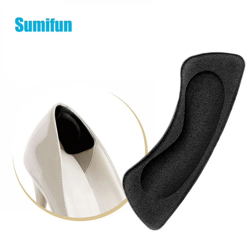 2pcs/1pairs Women Heel Insoles for Shoes High Heels Adhesive Liner Protector Sticker Pain Relief Foot Care Inserts Insole Patch 2pcs self adhesive cup ticket car cards holders car fixed clips bill cards clips