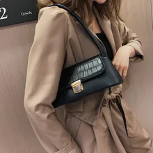 Дизайнерские сумки от известного бренда, женские сумки, сумка из искусственной кожи, сумка для рук, Женская Ретро сумка на плечо, женская сумка багет