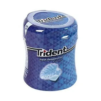 

TRIDENT chicle sabor menta bote 82,6 gr