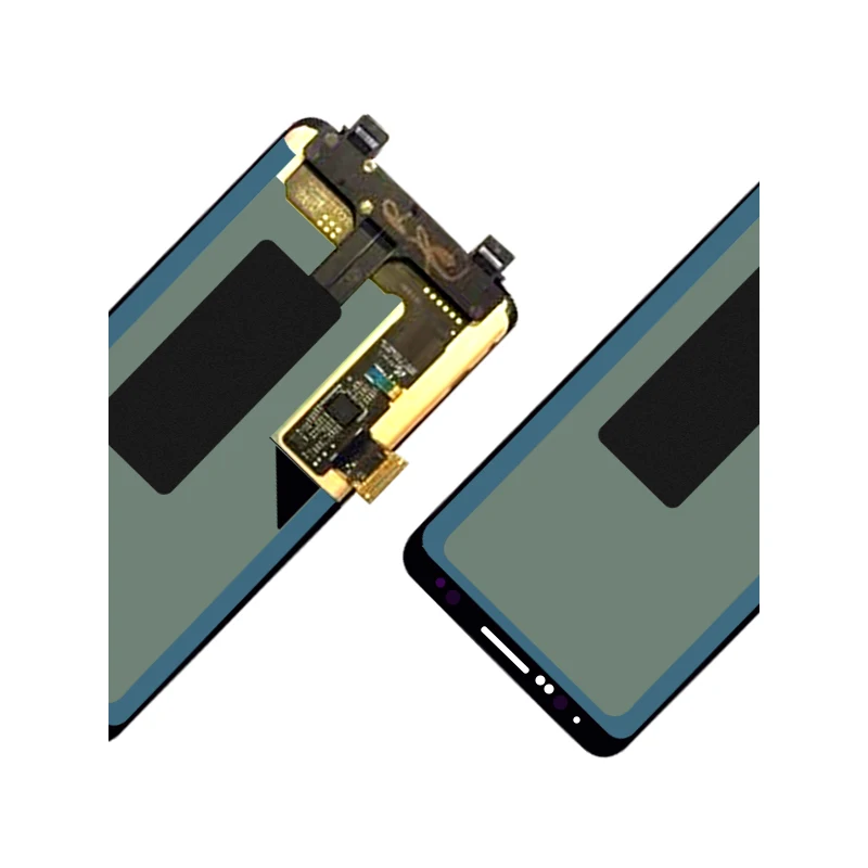 Супер AMOLED Замена для SAMSUNG Galaxy S9 lcd сенсорный экран дигитайзер с рамкой S9 Plus lcd G960 G965 с рамкой