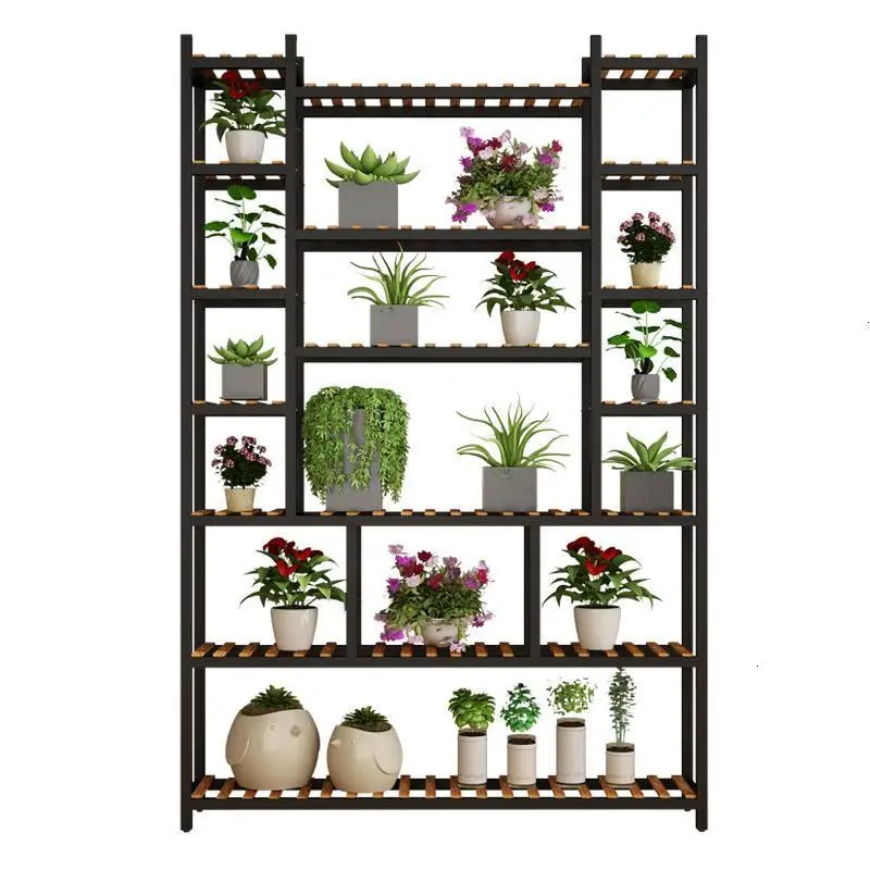 Деревянные садовые полки для сада, для помещений, Balkon Estanteria Plantas, для улицы, для балкона, Цветочная полка, стойка для растений, Stojak Na Kwiaty