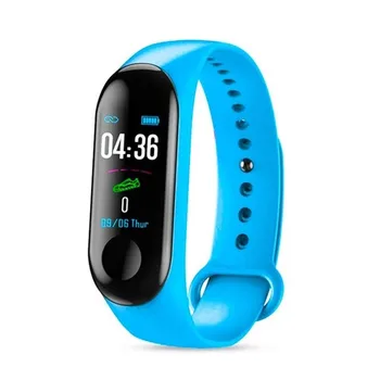 

4 color M3 Smart band Color-screen Fitness Tracker blood pressure Heart Rate Monitor For Android IOS smartband for xiaomi