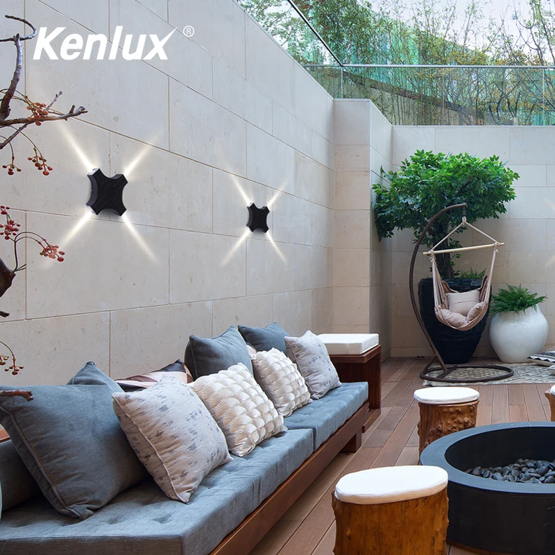 12 Вт светодиодный настенный светильник для помещений Наружное освещение