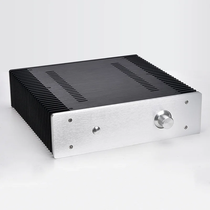 3209 Full aluminum DIY chassis class A power amplifier chassis preamplifier enclosure adapt box 320*90*311mm