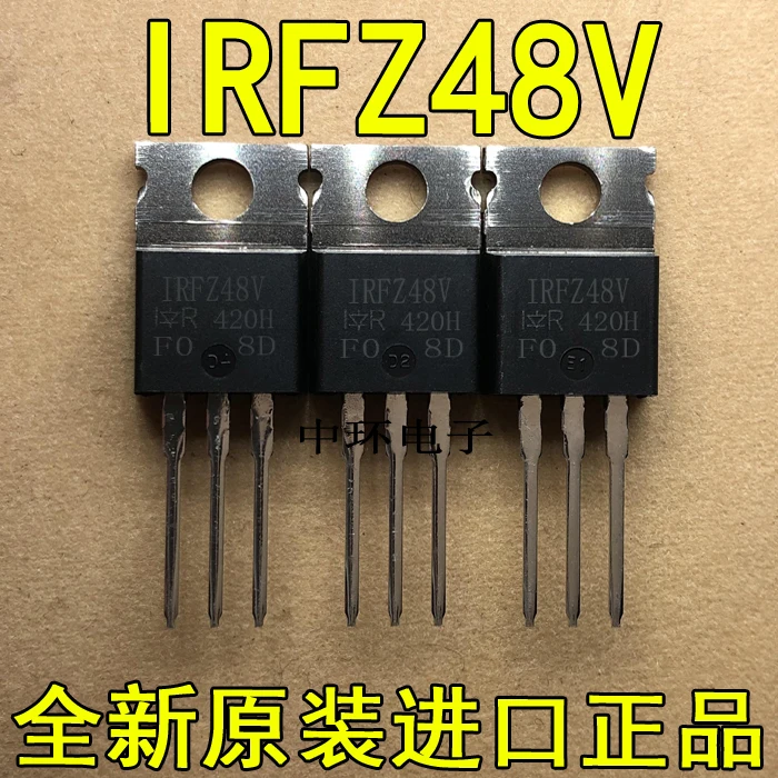 10 шт./лот IRFZ48 ИК-220 50A 60Vx m y
