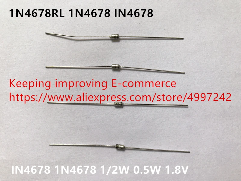 США импорта 1N4678RL 1N4678 IN4678 1/2W 0,5 W 1,8 V(индуктор