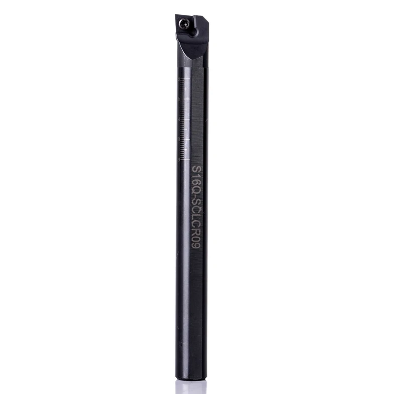 1pc S16q-Sclcr09 Boring Bar 16mm Shank Turning Tool Holder+ 10pcs Ccmt09t3 Steel Inserts+ T15 Wrench