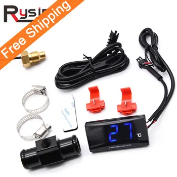 

Motorcycle Temperature Gauge motor temperature sensor Universal Digital Water Temperature Gauge fit for Yamaha / BWM temp meter