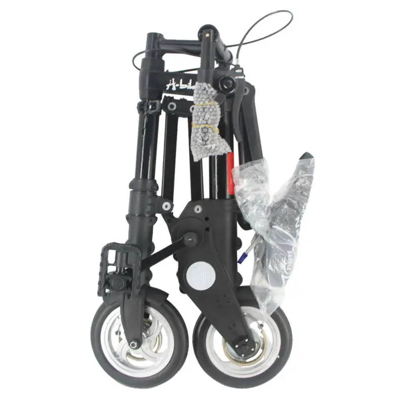 АЛЬТРУИЗМ ВЕЛОСИПЕД Мини Складной велосипед 8 дюймов Алюминиевый сплав Новый